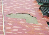 貼好的瓷磚為什么會(huì)脫落？脫落又要怎么處理？瓷磚膠解決所有問(wèn)題！